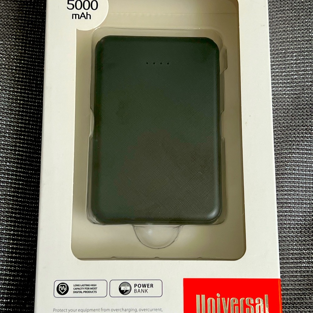 External battery pack power bank 5000mAh